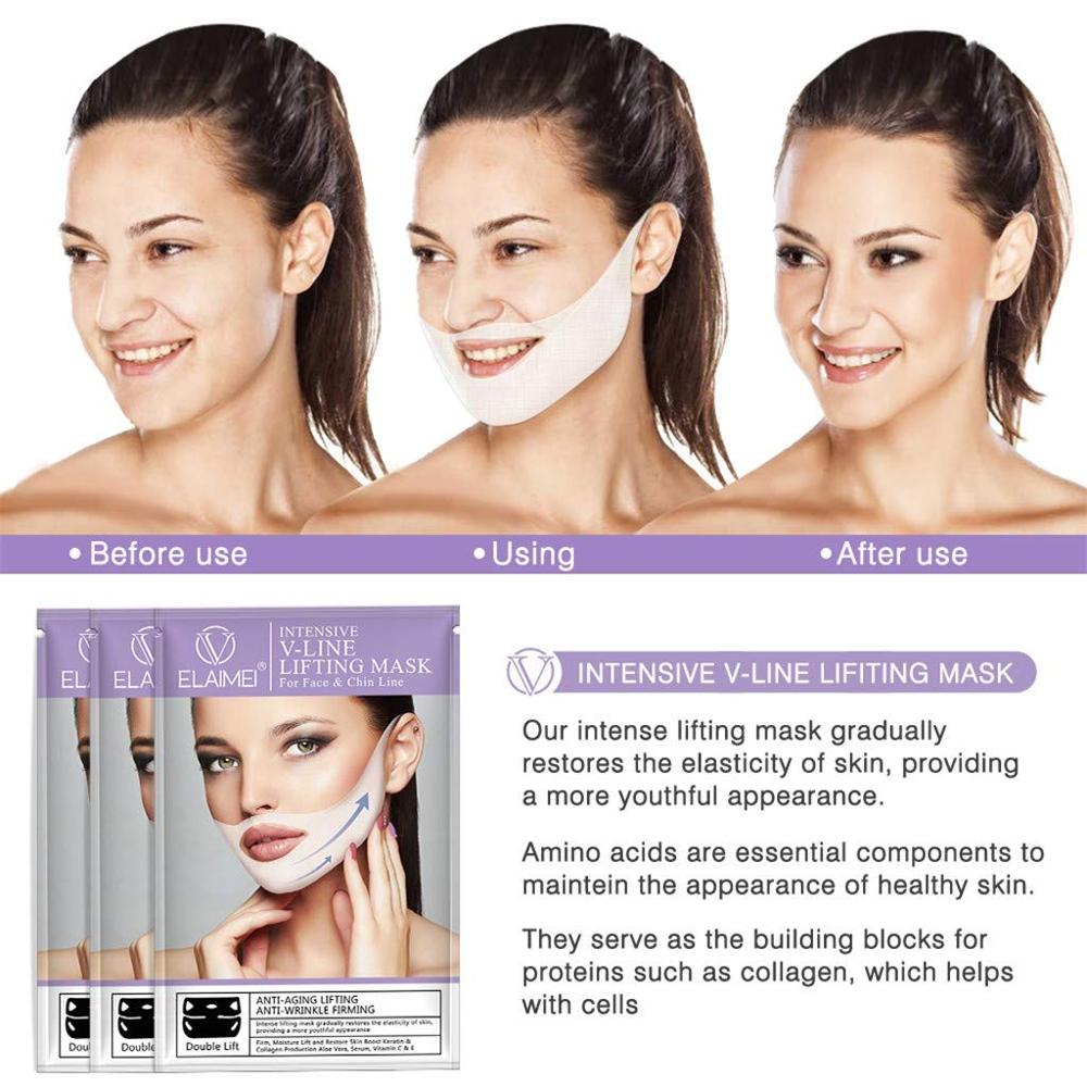 V-Line Face Lifting Mask | Jawline Slimming & Chin Firming Beauty Mask
