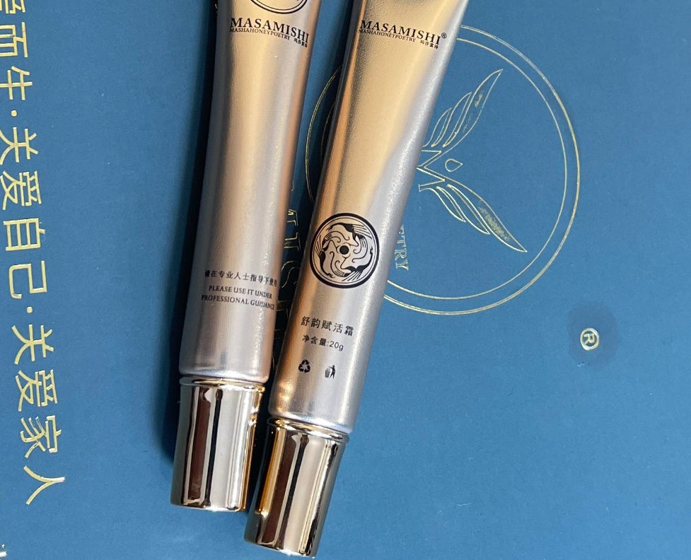 Luxury Anti-Wrinkle Face & Body Massage Cream Set — Nourishing Skin Tightening Formula 2 x 20g