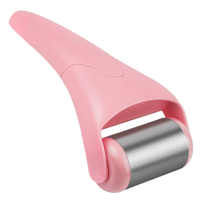 Luxury Facial Ice Roller Massage Tool — De-Puffing, Skin Tightening & Face Lifting Beauty Device