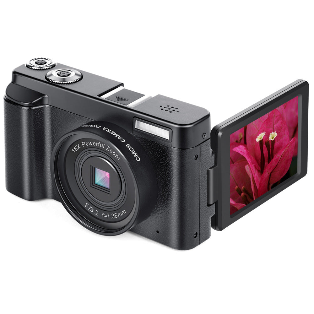 HD WiFi Flip Screen Vlogging Camera — 1080P 24MP SLR Style