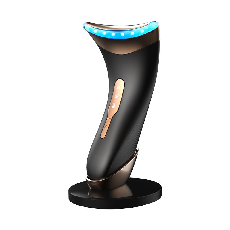 Luxury EMS Tri-Color LED Neck Beauty Device — Lift, Firm & Rejuvenate Neck Skin