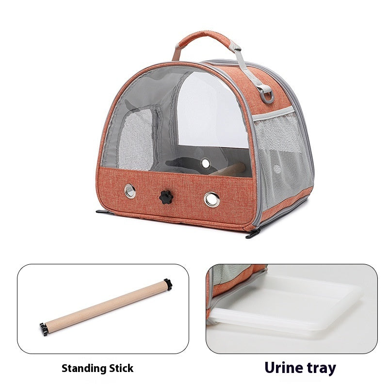 Luxury Portable Foldable Pet Outing Cage – Breathable Travel Carrier for Cats & Dogs