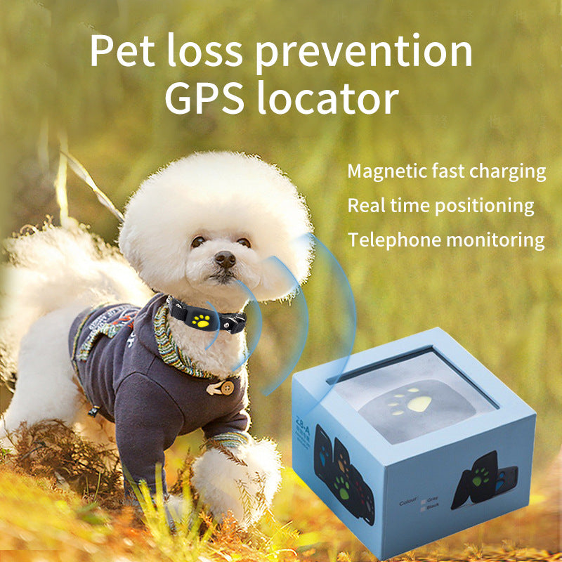AquaTrack Pro Waterproof GPS Pet Tracker – Real-Time 4G Locator with Geo-Fence Alarm | 4 Colors