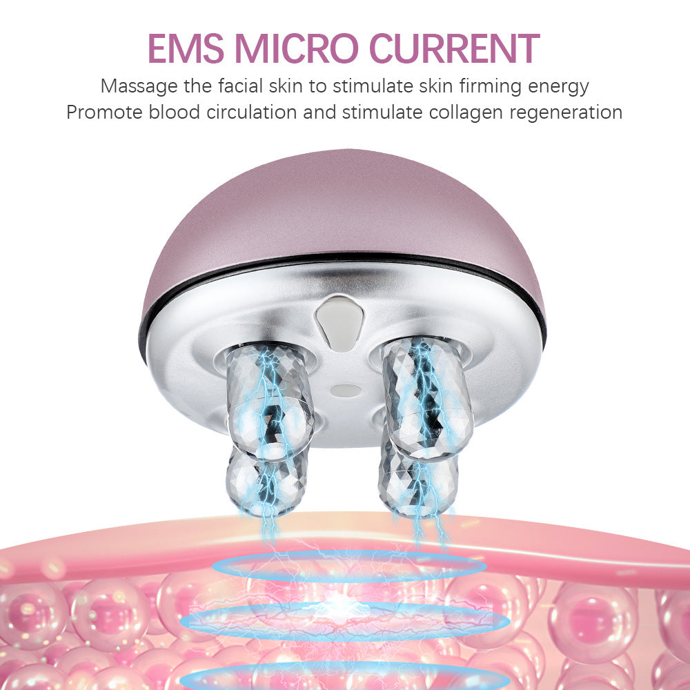 Luxury USB Rechargeable Electric Face-Lift Roller — Anti-Aging Skin Firming Beauty Device