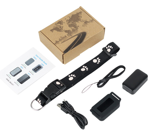 TrackPaw Pro GPS Wireless Pet Tracker – Real-Time Anti-Lost Dog Collar Device with Geofence & Smart Alerts