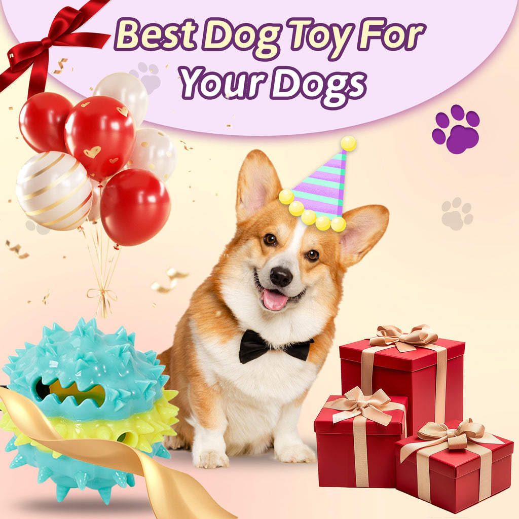 PawTreat 3-in-1 Rope Squeaky Leaking Food Ball Toy – Interactive Treat Dispenser for Cats & Dogs