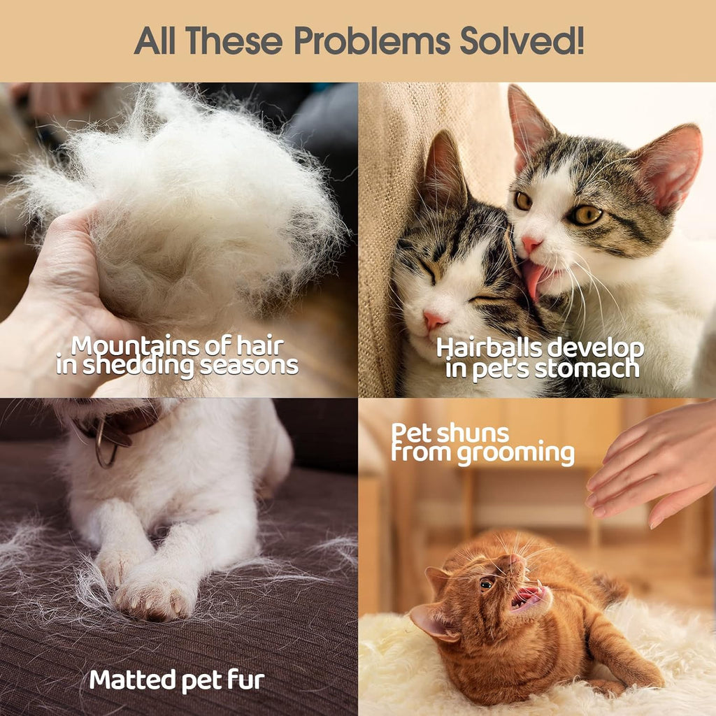 "Pet grooming gloves gentle hair remover for dogs and cats"
"Silicone pet grooming glove removing pet hair"
"Pet hair removal gloves with soft bristles"
"Person grooming dog with pet hair removal gloves"
"Pet grooming gloves collecting loose fur"