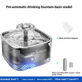 Luxury Stainless Steel Smart Cat Water Feeder — Auto-Flow Induction Fountain with Filter