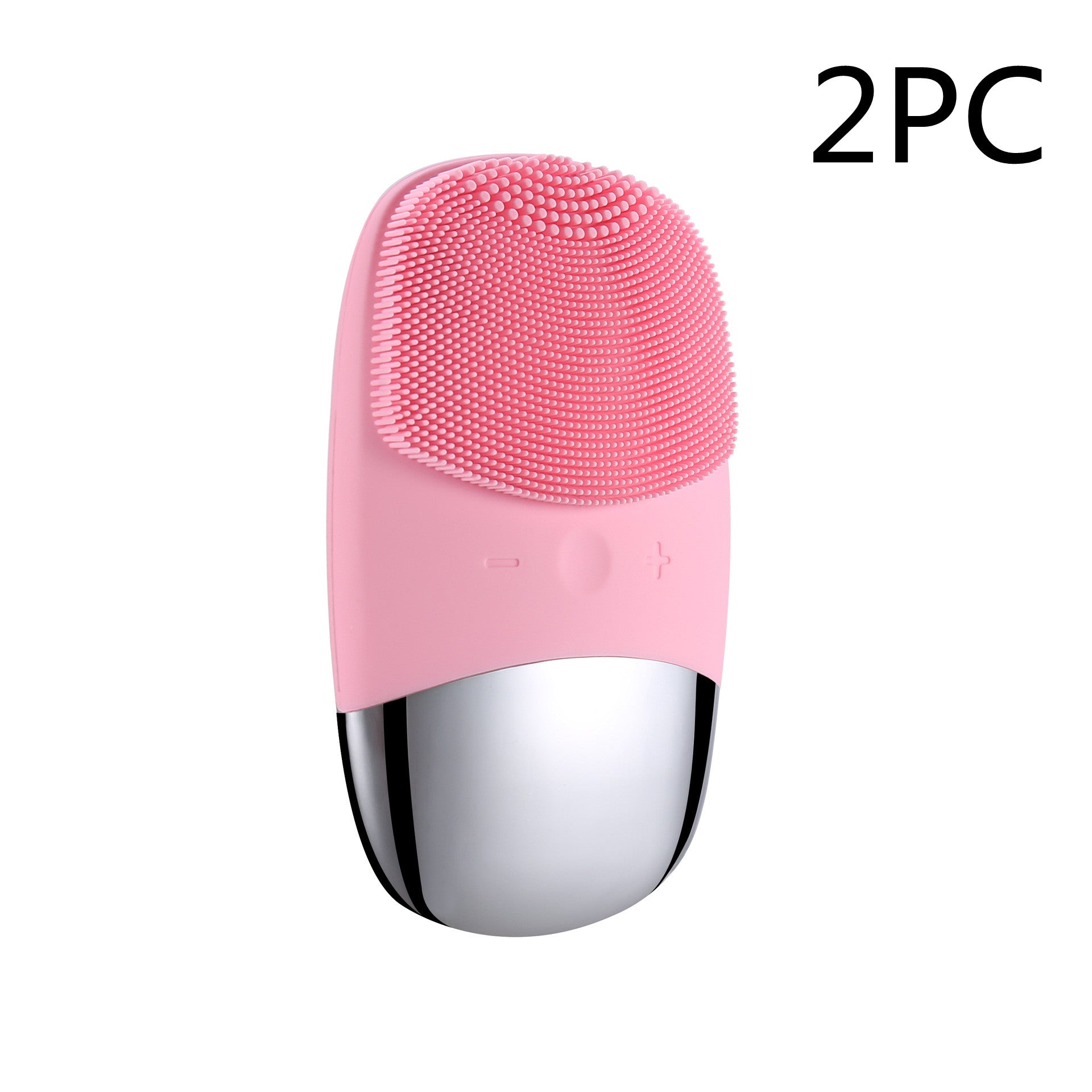 Luxury Mini Silicone Electric Face Cleansing Brush — Sonic Vibration Deep Pore Cleanser