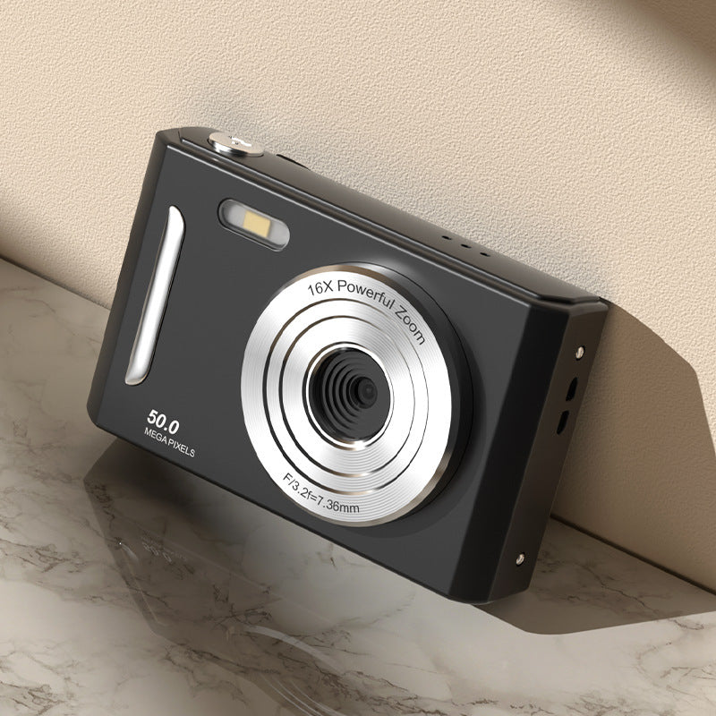 CampusShot™ CCD Student Digital Camera — HD Dual Front & Rear Lens in 6 Premium Colors