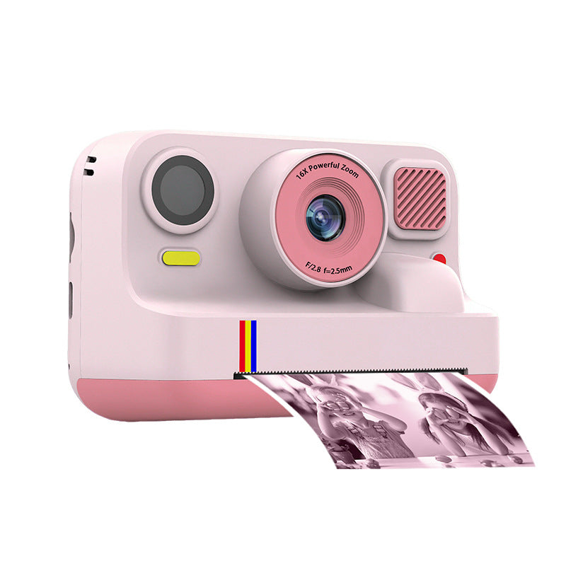 SnapPrint Pro Instant HD Color-Printing Camera — Bluetooth, 32GB & 3 Rolls Photo Paper Included