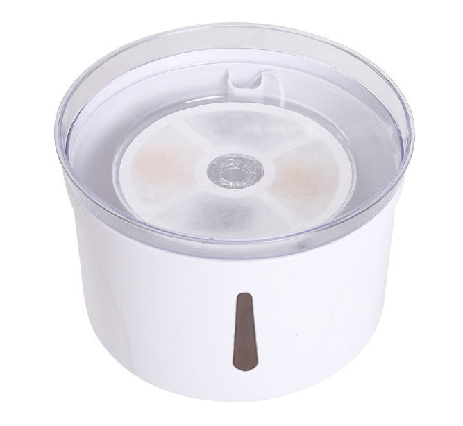 Luxury Smart Pet Water Fountain — 2.5L Circulating Filter, Ultra-Quiet, Food-Grade ABS