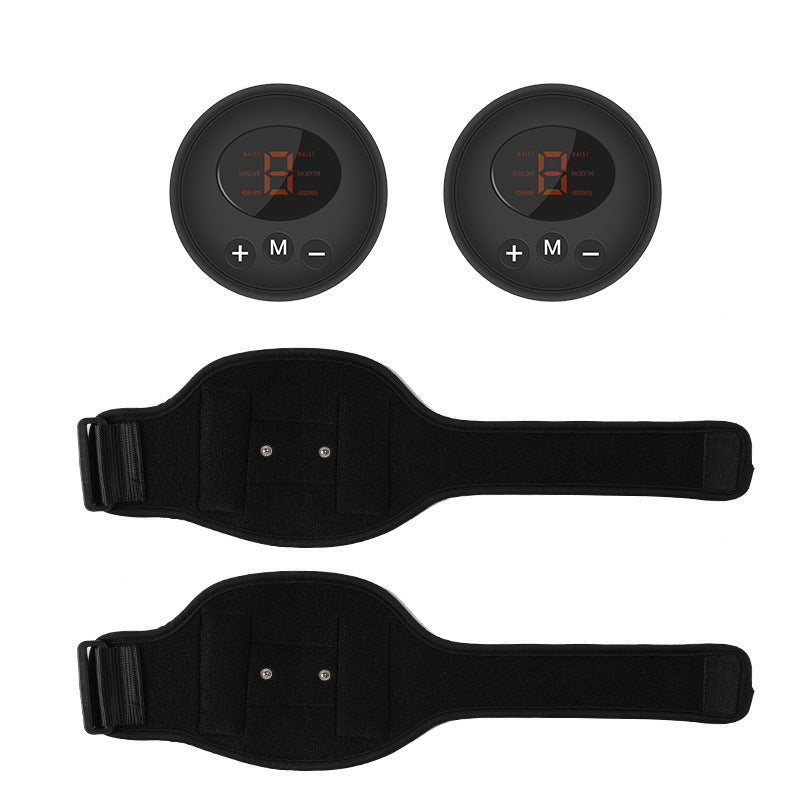 Luxury Smart EMS Abdomen Belt Body Sculptor — Muscle Stimulation, Multi-Zone, USB Rechargeable