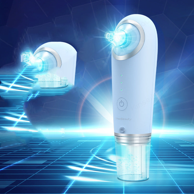 Luxury Electric Facial Cleansing & Blackhead Removal Device — Deep Pore Cleansing USB Rechargeable Beauty Tool