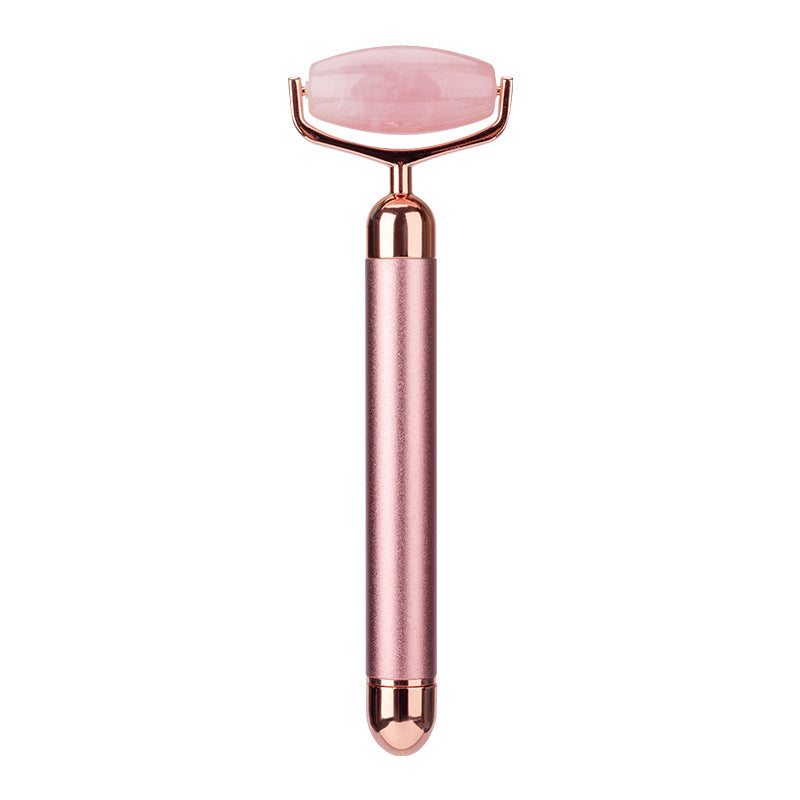 Luxury Electric Jade Face Roller — Vibrating Jade Beauty Stick for Face Lifting & Glow