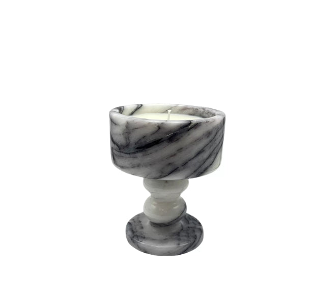 Luxury Stone Aroma Candle Holder — Minimalist Home Decor Collection