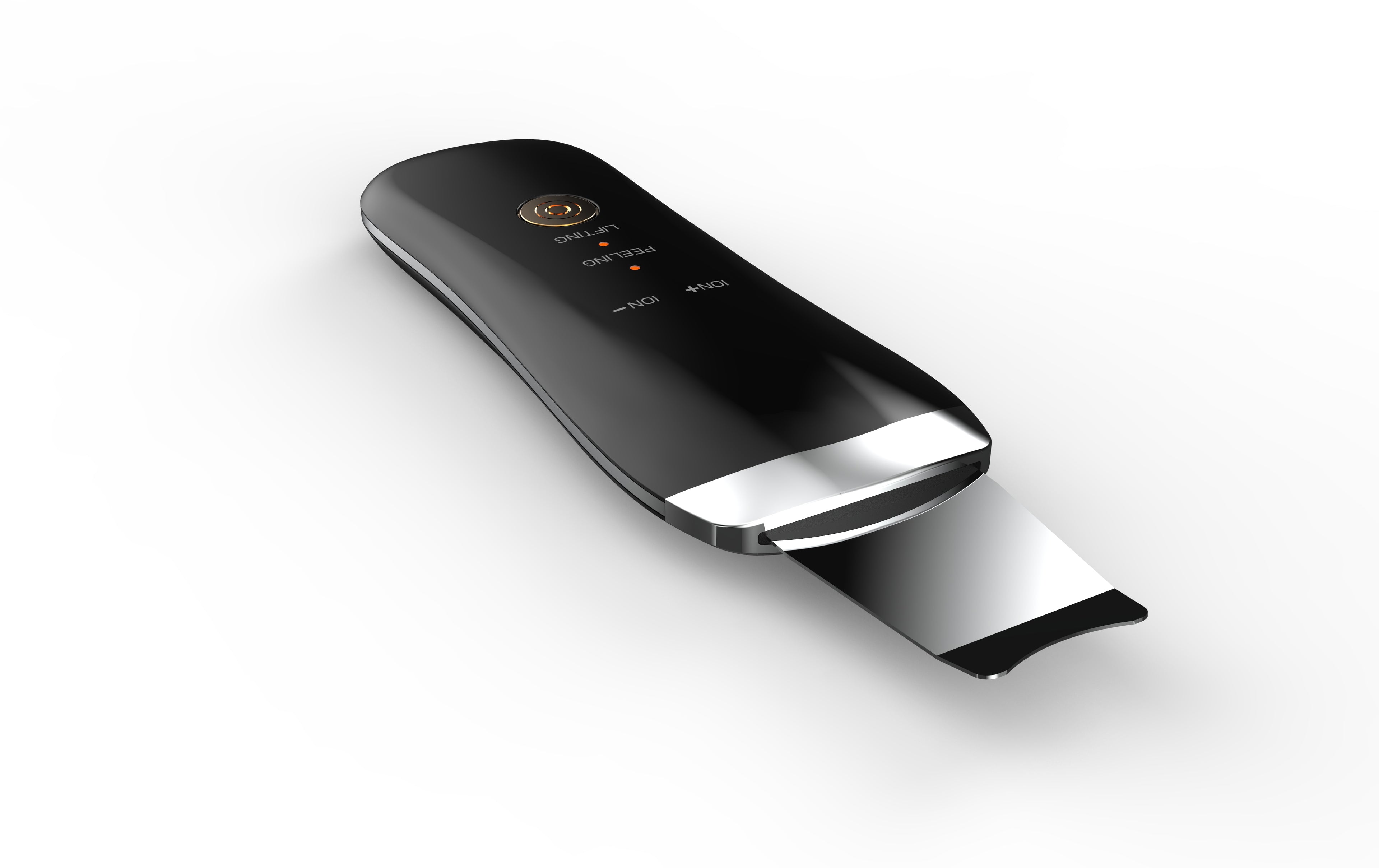 Ultrasonic Skin Scrubber & Face Spatula | 4-in-1 EMS Ionic Deep Pore Cleansing Beauty Device