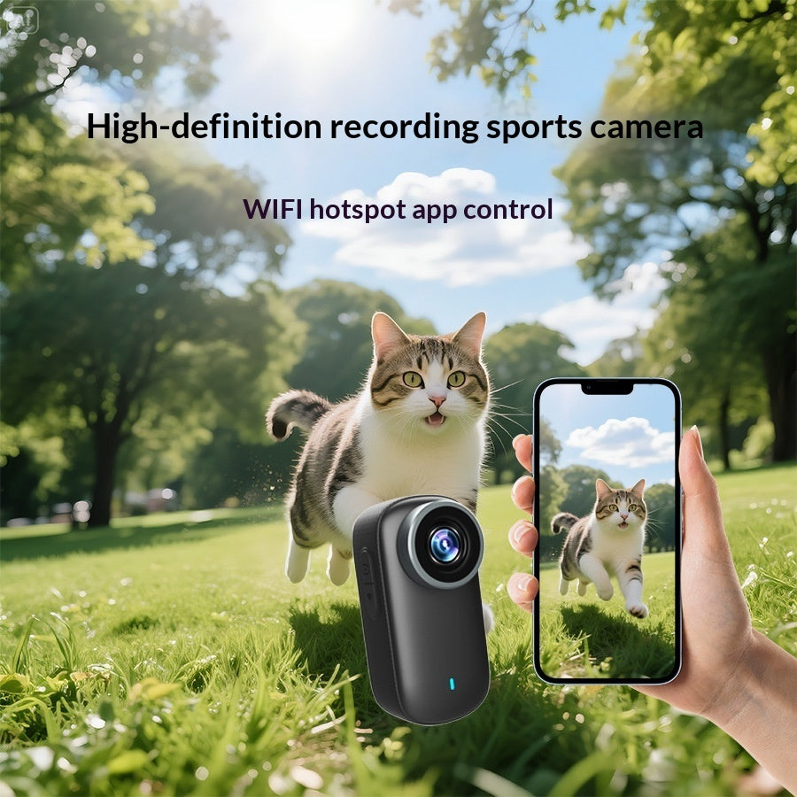 Luxury ProShot Waterproof HD Thumb Camera — Pocket Sports Cam for Cycling, Adventure & Travel