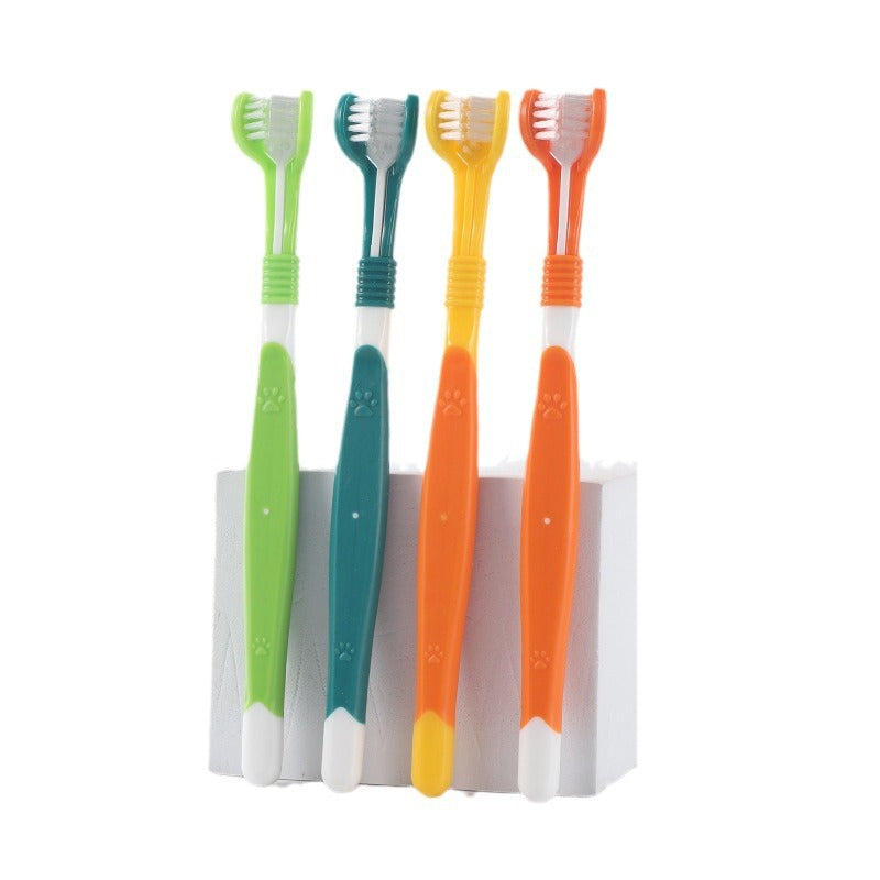 PawSmile Pet Finger Toothbrush – Soft Silicone Dental Cleaning Brush for Dogs & Cats | 6 Colors