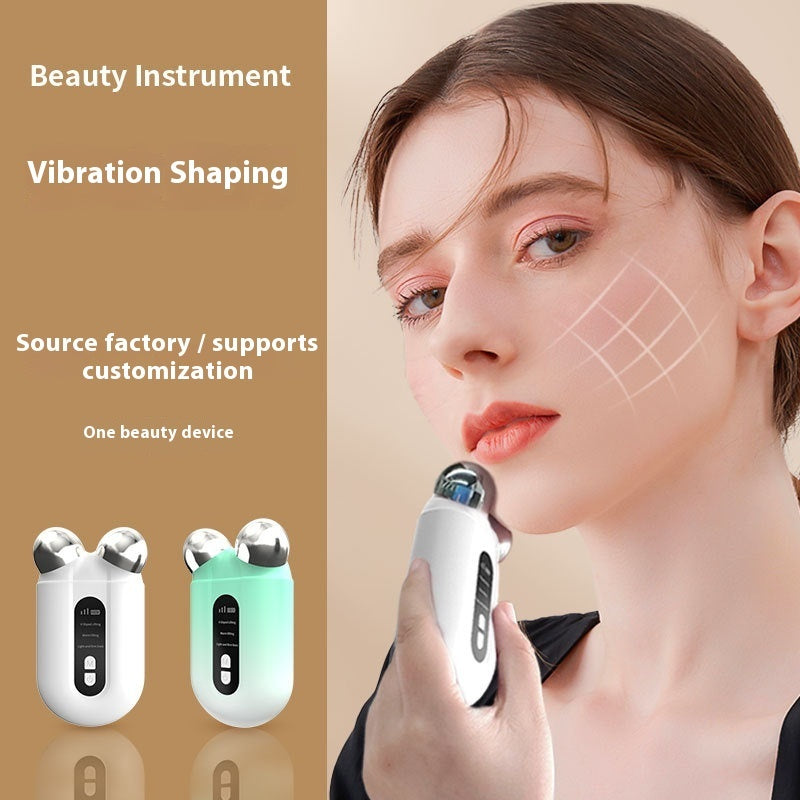 Luxury Microcurrent Face Slimming Device — EMS Facial Lifting & Contouring Beauty Instrument
