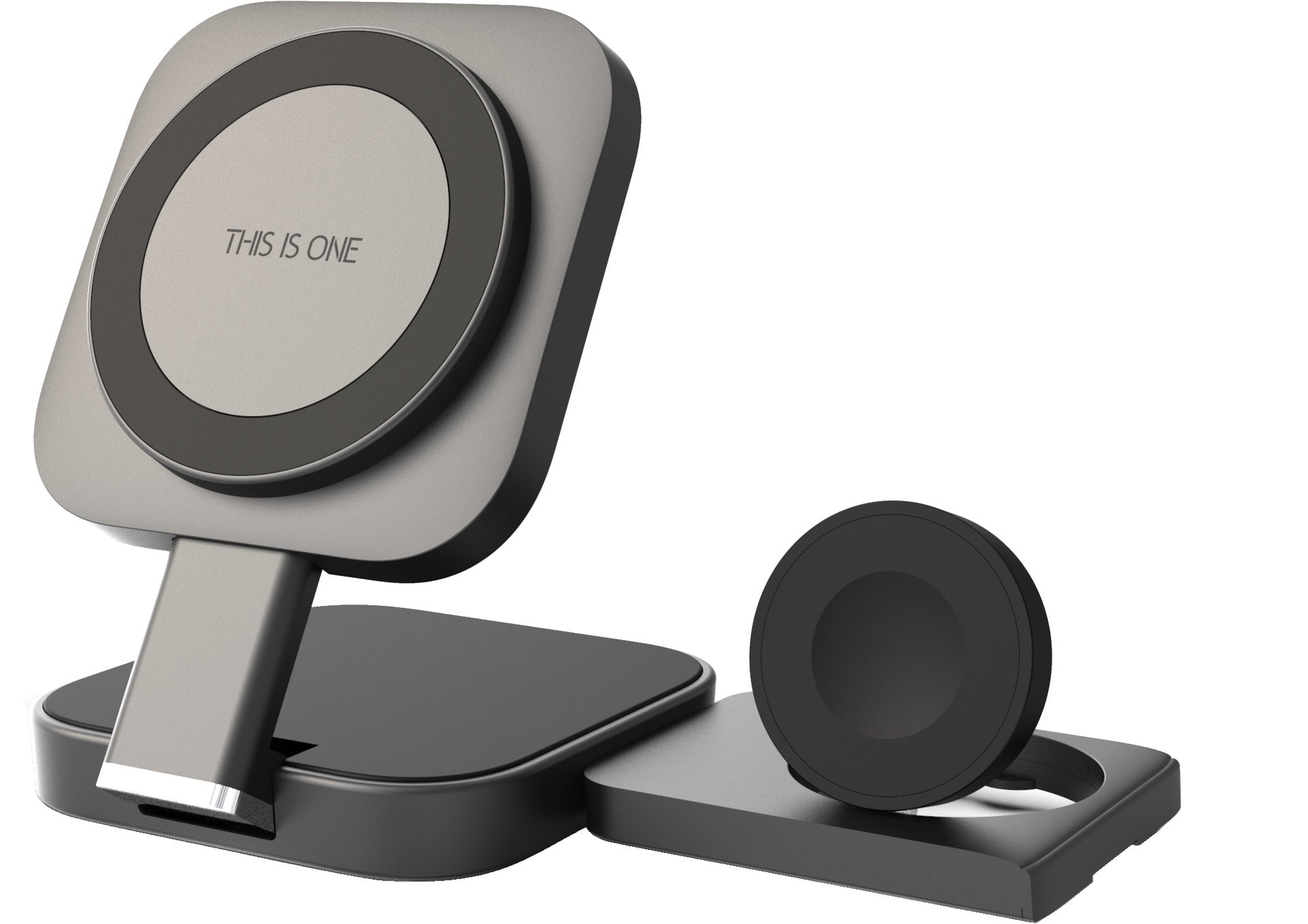 Desktop 3-in-1 Wireless Charger Station — iPhone, Apple Watch & AirPods