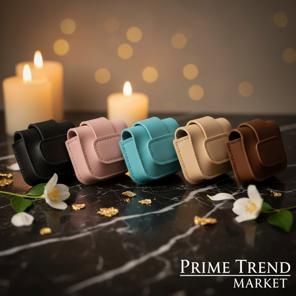 6 Color AirTag Sleeve Lineup Flat Lay