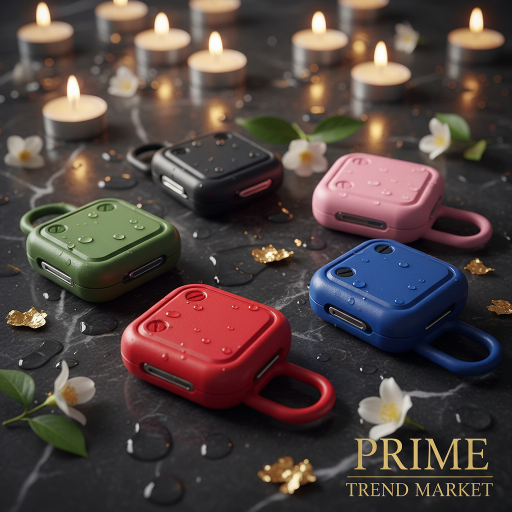 6 Color Waterproof AirTag Seal Case Lineup