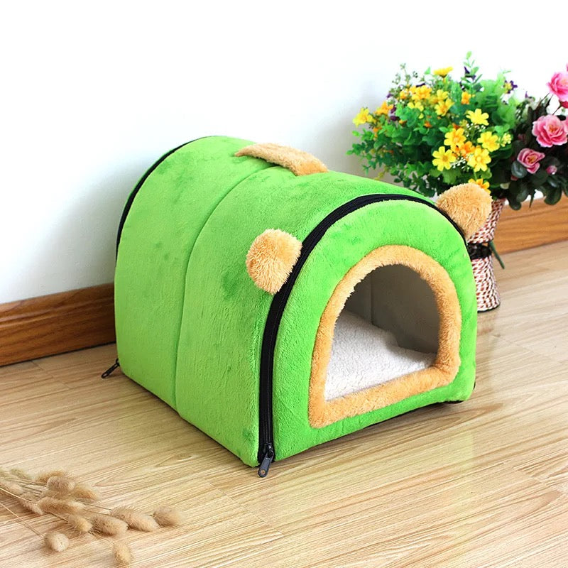 Premium Pet Kennel Cat Litter Mat — Thick Suede, Multi-Style & Size, Soft & Cozy