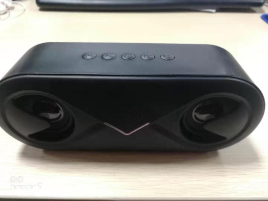 Premium Wireless Bluetooth Speaker — Dual Driver, Deep Bass & 6H Playtime