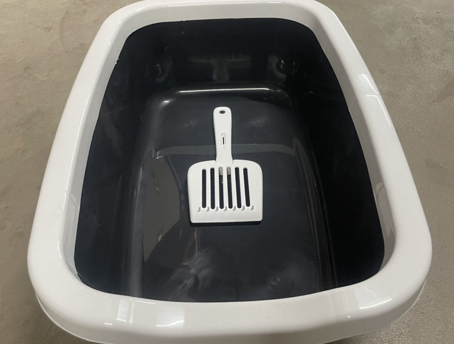 Premium Cat Litter Box With Shovel — Modern Design, Easy Clean, Fast Shipping