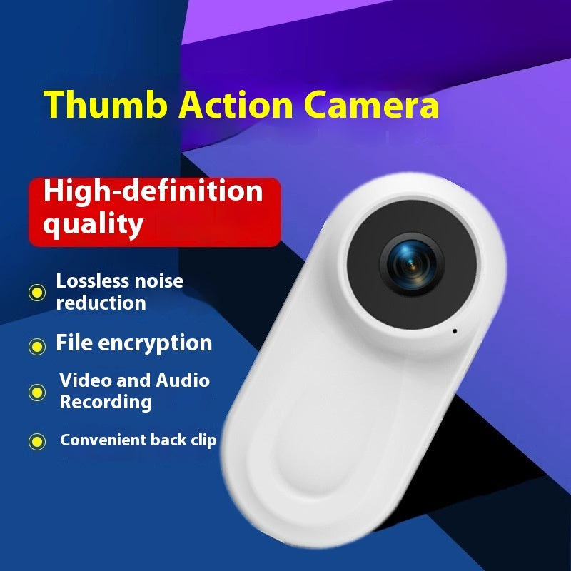 Luxury PetView HD Thumb Camera — Wearable POV Recorder for Pets & Adventures