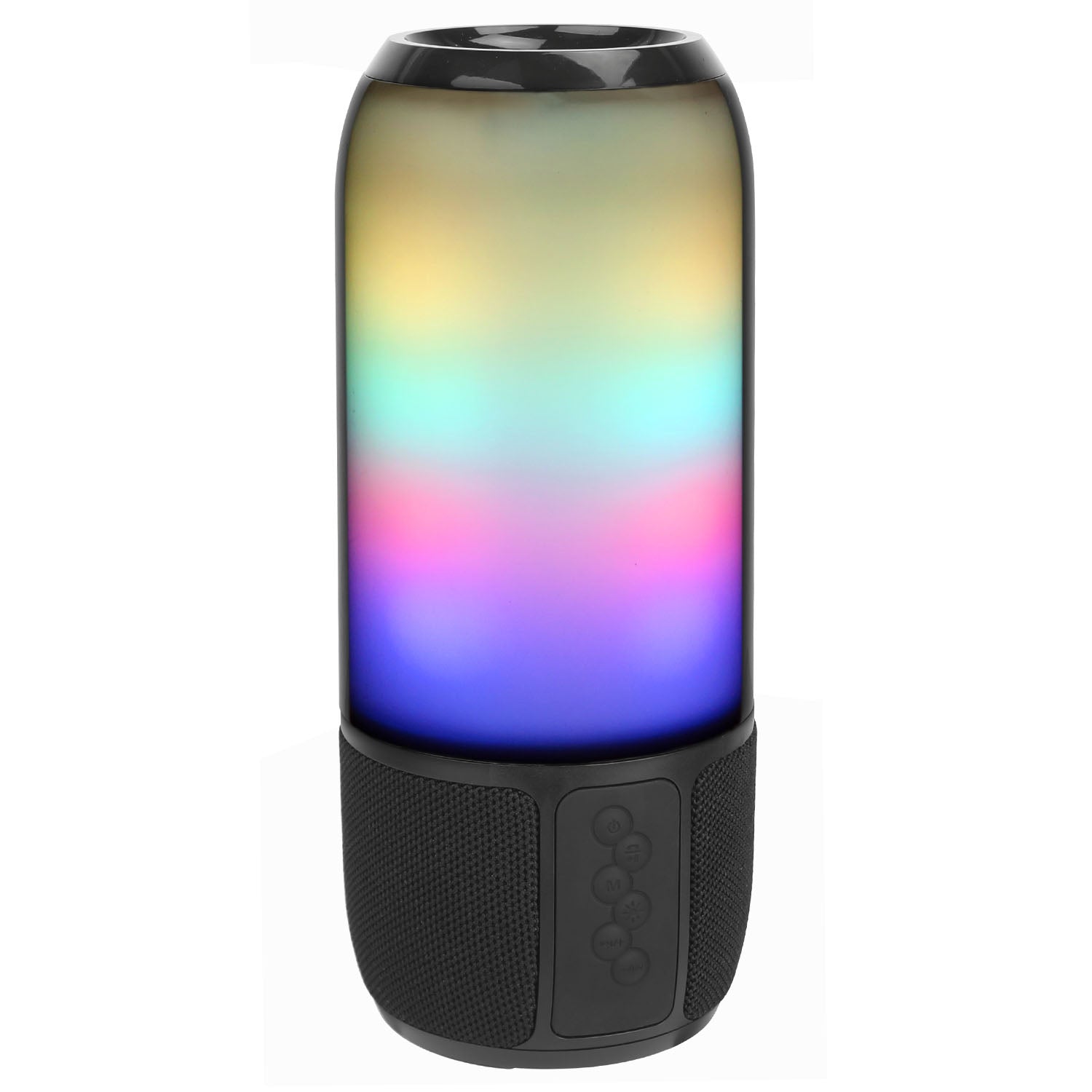 RGB Party Speaker — 6 Color Light Show, TWS Stereo, 10H Battery & Multi-Mode Playback