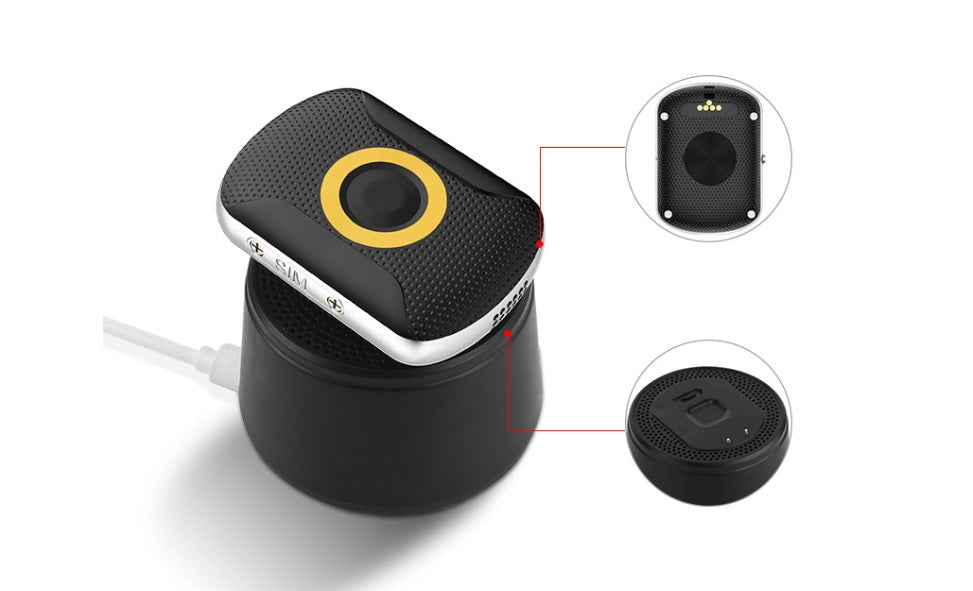GuardianTrack A29 GPS Tracker – Waterproof Pet, Kids & Elder Safety Tracker with Medicine Reminder & SOS