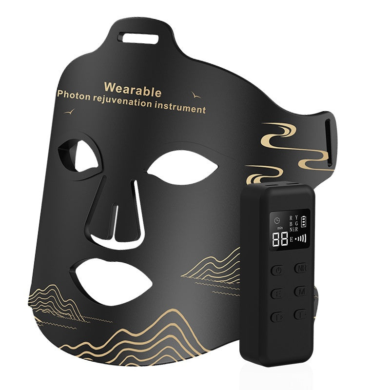Infrared Phototherapy LED Face Mask | Multi-Color Light Skin Rejuvenation Beauty Mask