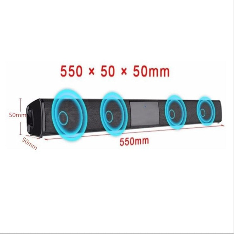 Echo Wall Bluetooth Speaker — Slim Bar Design, 20W Surround Sound, 8Hr Battery, 2 Sizes