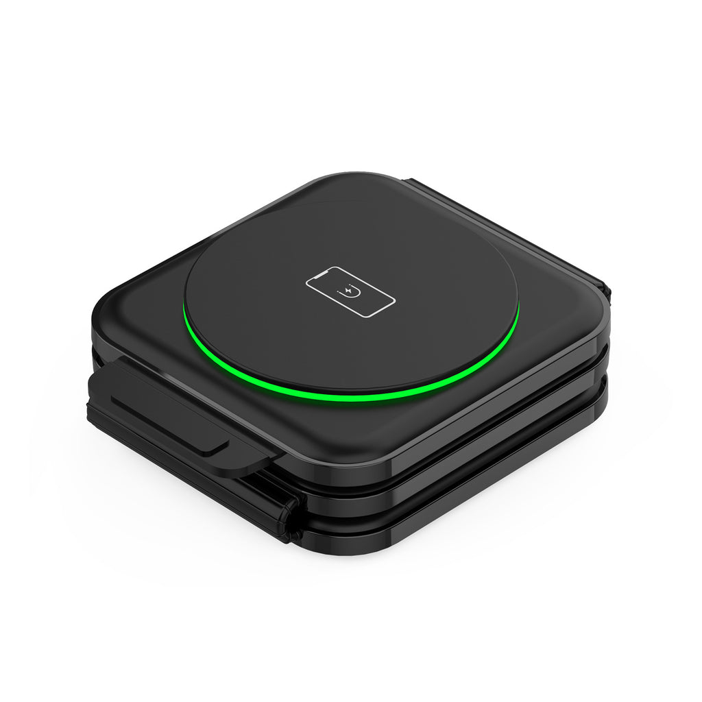 Magnetic 3-in-1 Foldable Wireless Charger — iPhone, Apple Watch & AirPods