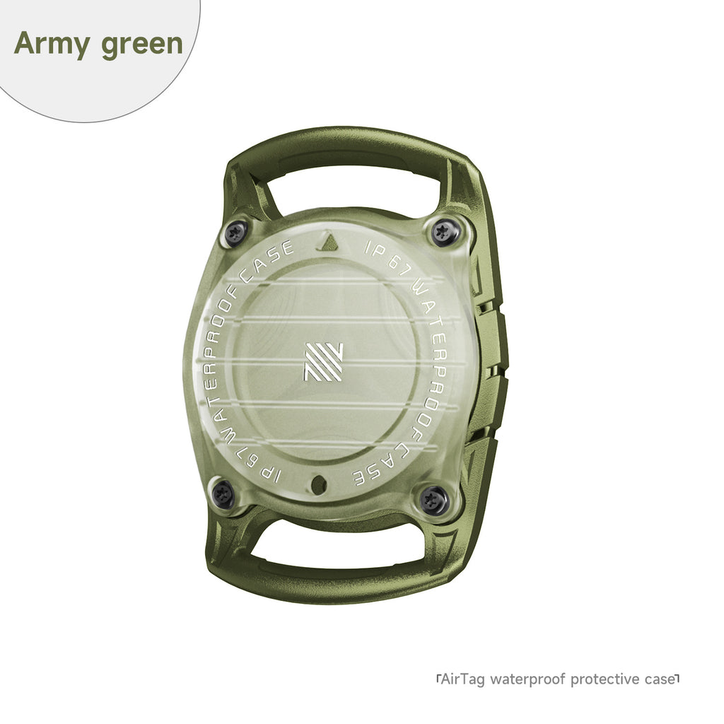 Luxury AirTag Seal Waterproof Case — Drop-Resistant Anti-Lost Tracker Cover | 6 Colors