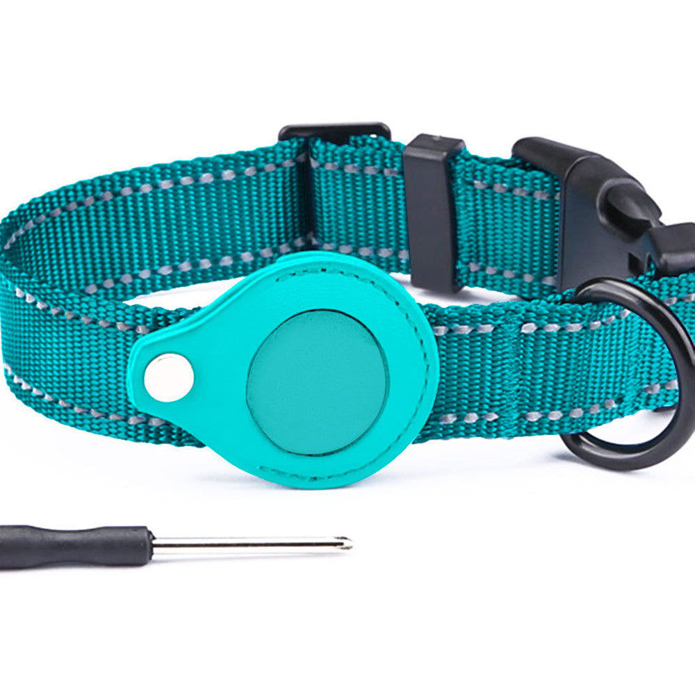 Luxury AirTag Pet Collar Protective Sleeve — Premium Tracker Cover for Cats & Dogs | 14 Colors