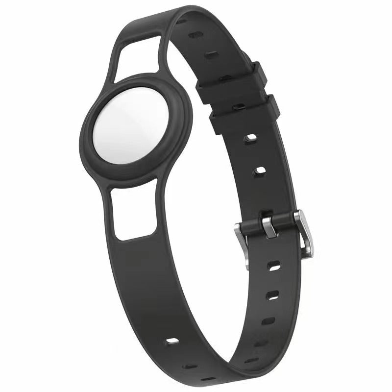 Luxury AirTag Pet Collar Holder — Universal Anti-Lost Silicone Tracker Cover for Cats & Dogs