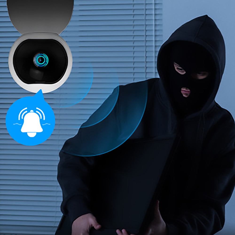 1080P WiFi Pet & Baby Monitor Camera — Two-Way Audio, Night Vision & Cloud Storage