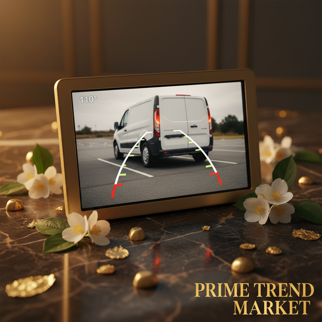 7" Backup Camera System - 110° Wide Parking View