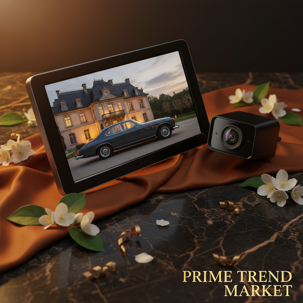 7" Backup Camera System - Hero Marble Shot
