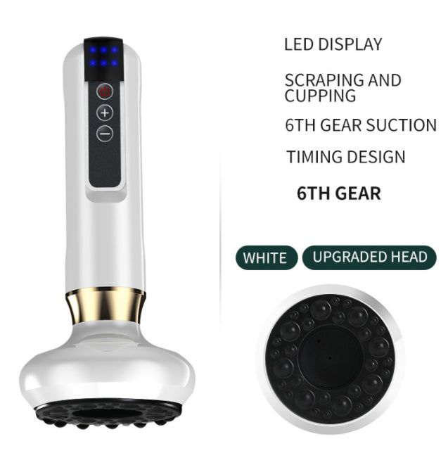 Electric Vacuum Cupping Massager | Body Contouring Sculpting & Gua Sha Wellness Device