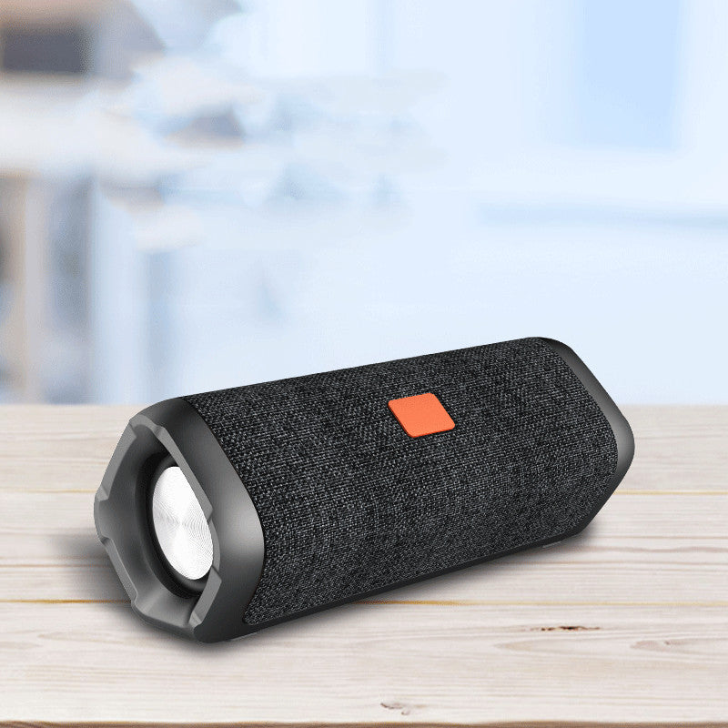 Fabric Waterproof Bluetooth Speaker — IPX4, TWS Stereo, 12H Battery & 20M Range
