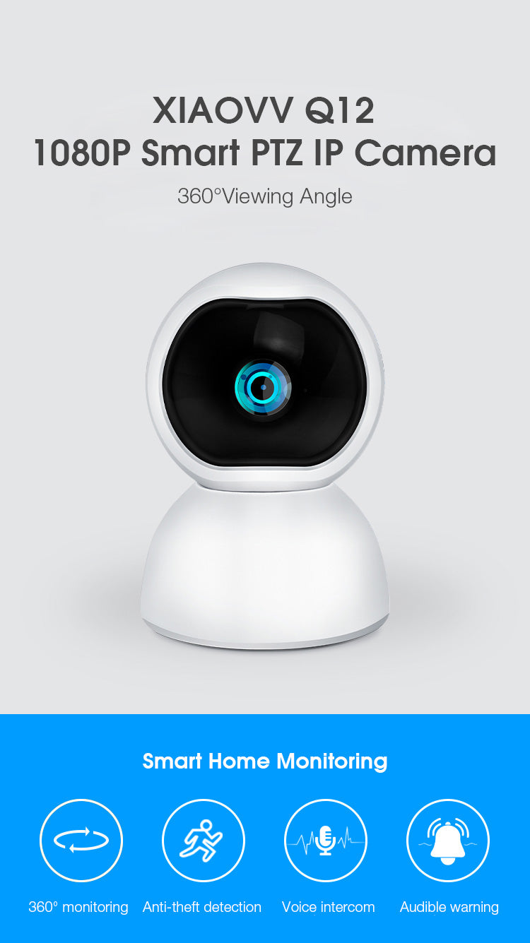 1080P WiFi Pet & Baby Monitor Camera — Two-Way Audio, Night Vision & Cloud Storage