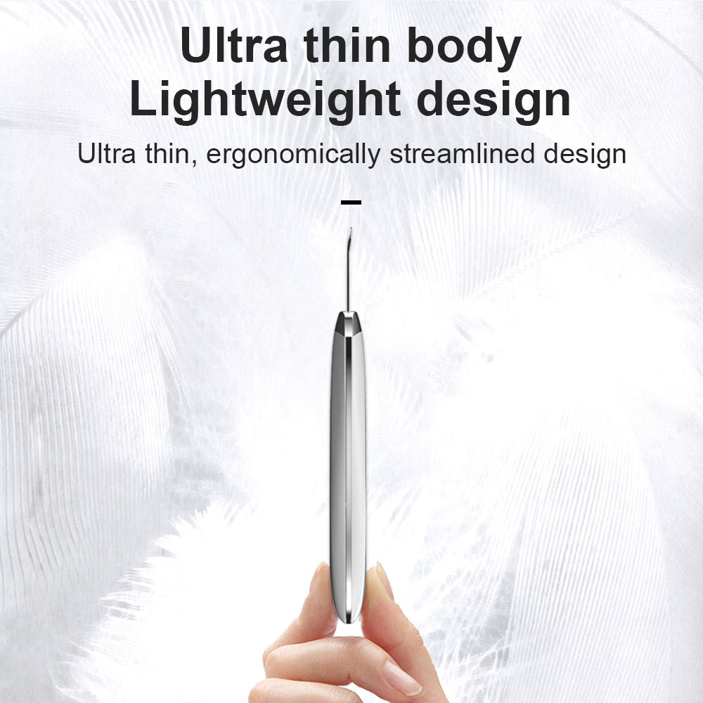 Ultrasonic Skin Scrubber & Face Spatula | 4-in-1 EMS Ionic Deep Pore Cleansing Beauty Device