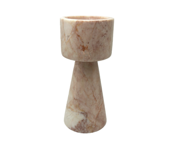 Luxury Stone Aroma Candle Holder — Minimalist Home Decor Collection