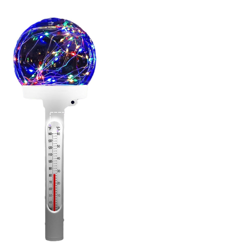 Luxury LED Pool & Bathtub Thermometer – Cordless Digital Water Temperature Gauge