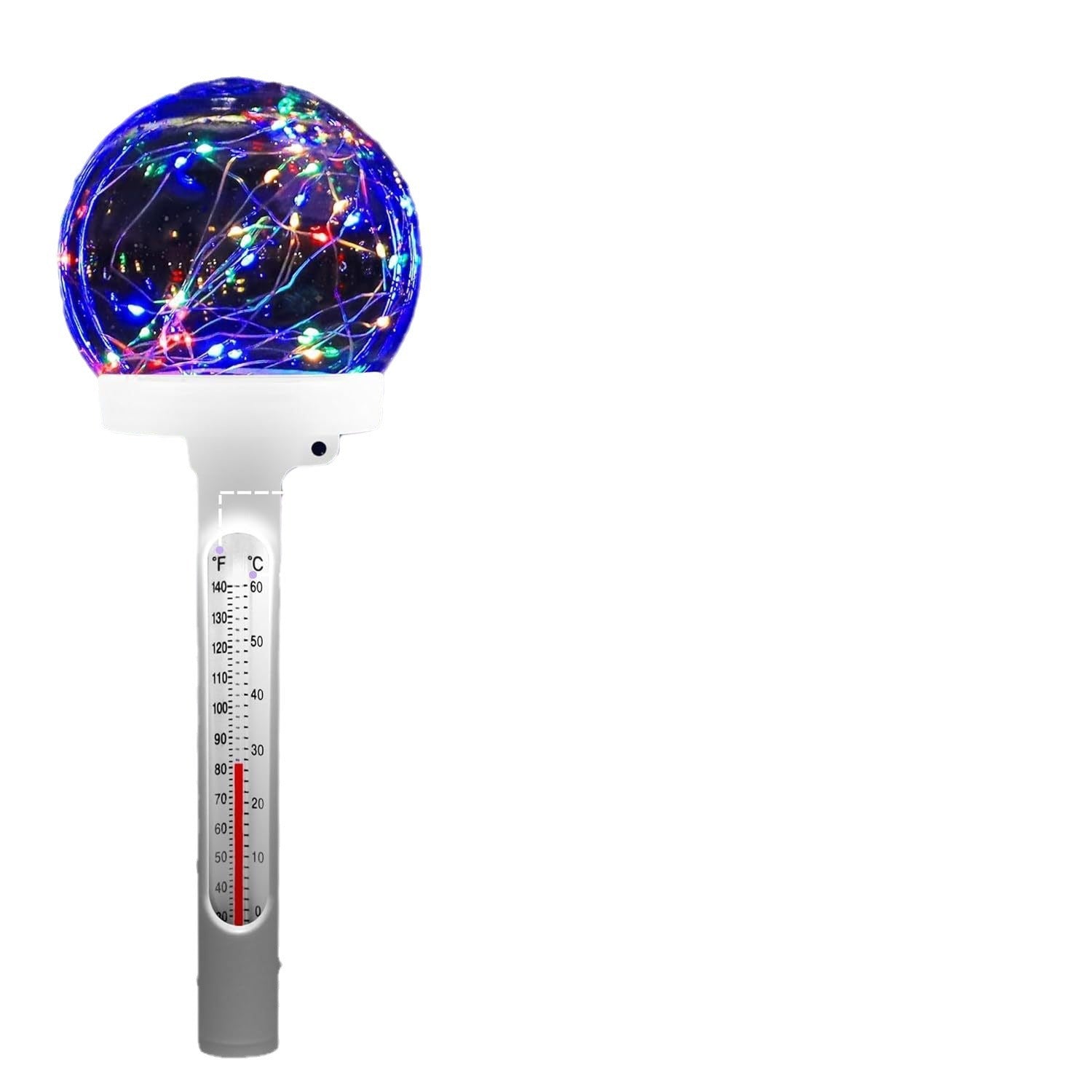 Luxury LED Pool & Bathtub Thermometer – Cordless Digital Water Temperature Gauge