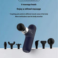 Luxury Mini Grab Muscle Fascia Massager — Portable Brushless Motor Recovery Gun